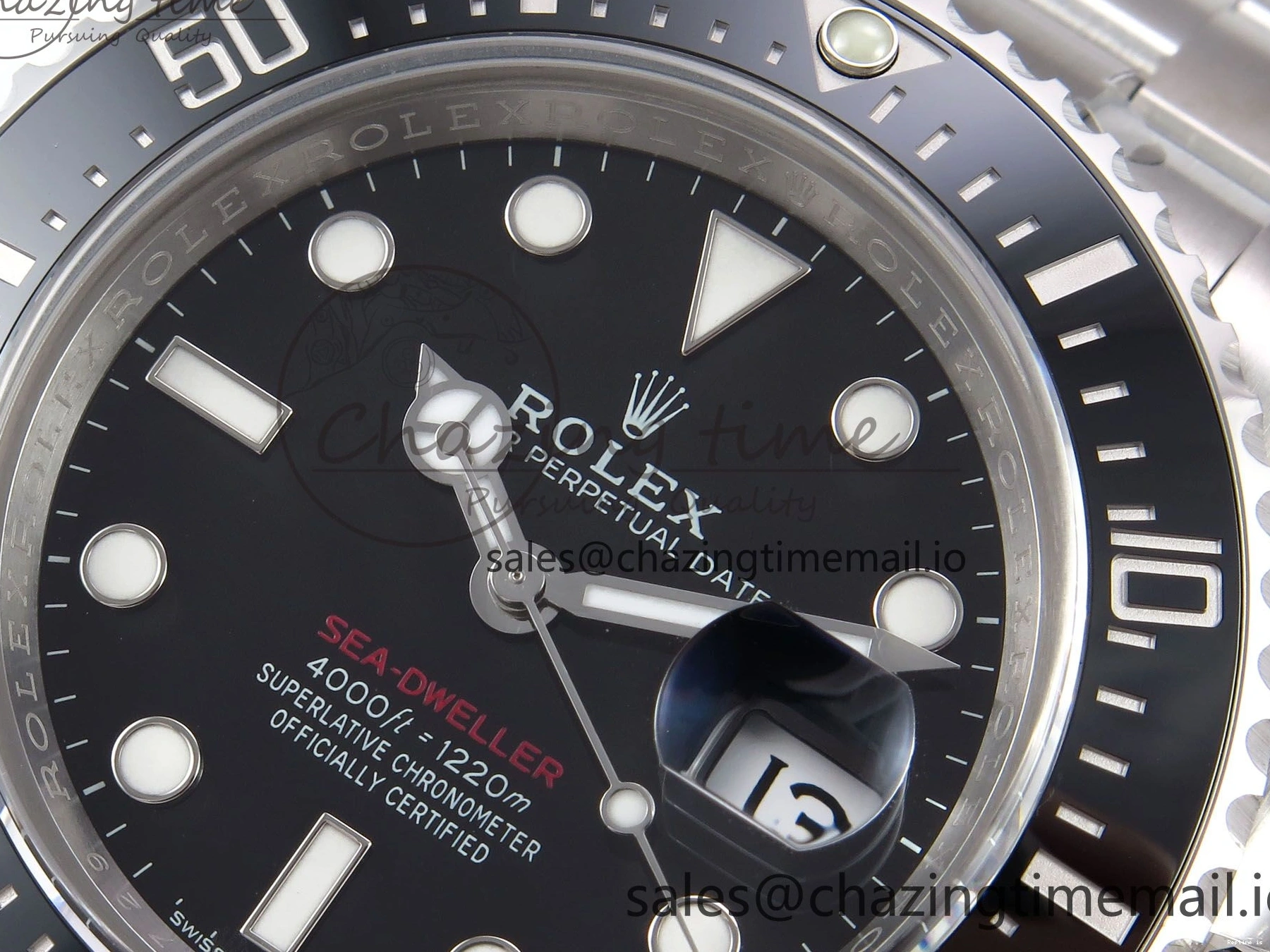 1226 Sea-Dweller 126600 Clean 1:1 Best Edition 904L SS Case and Bracelet VR Functional 1067